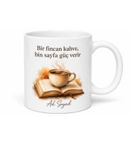Ders Çalışırken Kahve İçenlere Özel Tasarım Kupa Bardak Hediye