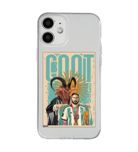 Iphone 12 Uyumlu Lionel Messi Desenli Şeffaf Telefon Kılıfı