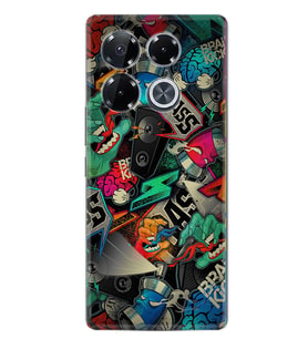 Infinix Note 40 4G Kılıf HD Baskılı / ZXS4-XA14/1238 1886