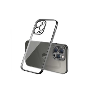 Apple iPhone 13 Pro Max Uyumlu Kılıf Zore Gbox Kapak (Siyah)