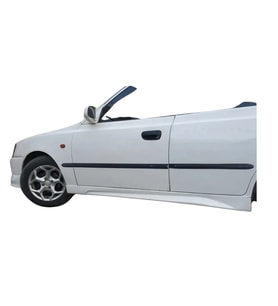 🚘 Hyundai Accent Admire 2000-2006 Yan Marşpiyel (Plastik) – Dayanıklı ABS Malzeme, Sportif ve Şık Tasarım, Kolay Montaj (Standart)