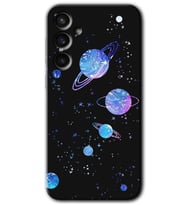 Galaxy S23 FE Kılıf HD Desen Baskılı Arka Kapak - Samanyolu Galaksi