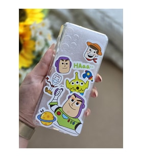 Samsung Galaxy A32 Uyumlu Baskılı Şeffaf Telefon Kılıfı