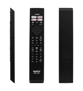 Huayu Philips RM-L1760 Ambilight-Netflix-Prime Video-Youtube-Rakuten Tv Tuşlu Led Tv Kumanda