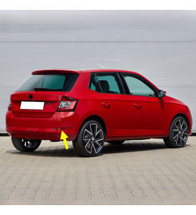 Skoda Fabia 2019-2021 Arka Tampon Sağ Reflektör Kedi Gözü 6V6945106