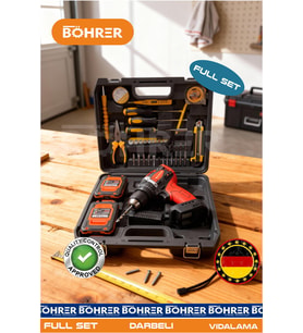 ÇİFT AKÜLÜ +32 PARÇA FULL SET PENSELİ MODEL DARBELİ KÖMÜRSÜZ ÇİFT AKÜLÜ YEN