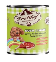 ProChef 24 Adet Premium Plus Yavru Köpek Maması  415 Gr Kuzu Etli Konserve Yaş Mama