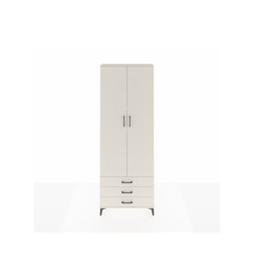 Arges Dolap 5 Raflı 3 Çekmeceli 2 Kapaklı 88x30x243 Aytaşı-Aytaşı