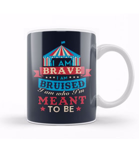 The Greatest Showman I Am Who I'm Meant To Be Quote Kupa Bardak Porselen