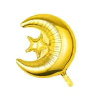 Hoş Geldin Ramazan Gold Ay Yıldız Folyo Balon 1 Adet