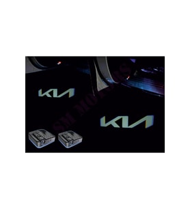 KİA YENİ LOGO KAPI ALTI LED AYDINLATMA ARAÇ LOGOLU