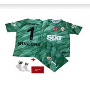 Galatasaray Muslera Kaleci Çocuk Futbol Takım Forması 4'Lü Set (Yeşil)