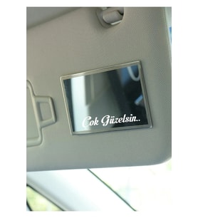 4 Adet 8 X 1,7 Cm Çok Güzelsin Oto Sticker Araba Cam Sticker Etiket