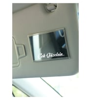 4 Adet 8 X 1,7 Cm Çok Güzelsin Oto Sticker Araba Cam Sticker Etiket
