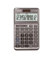 Casio JF-120FM 12 Hane Masa Üstü Hesap Makinesi (Gri)