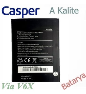 Casper Via V6X Batarya
