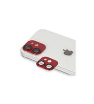 Apple İphone 11 Pers Alüminyum Kamera Lens - Kırmızı