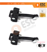 Citroen C4 MK1 2004-2011 Picasso 9181H9 İçin 2 EA Ön Sağ ve Sol Kapı Gergi Yayı
