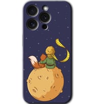 iPhone 15 Pro Uyumlu Kılıf HD Desen Baskılı Arka Kapak - Küçük Prens