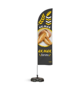 Ekmek Fırını Temalı Yelken Bayrak Takımı 2 adet