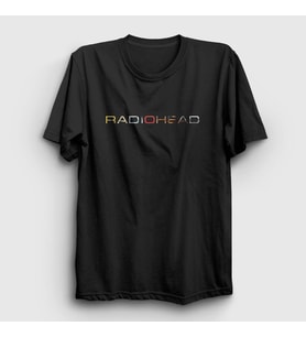 Presmono Unisex Siyah Radiohead T-Shirt 104398tt