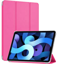 Apple iPad Air 13 2025 Kılıf (A3268-A3269) Slim Translucent Back Smart Cover Pembe [iPad Air 13 2025 ile Uyumlu Kılıf - Pembe]