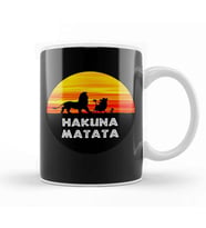 Hakuna Matata 02 Kupa Bardak Porselen
