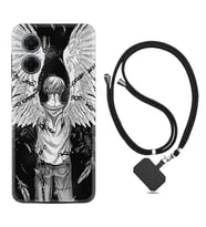 Xiaomi Redmi Note 11E Kılıf Resimli Boyun Askılı İpli Desenli Silikon Series Angel 1883