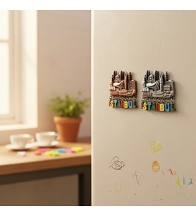 Sarkaçlı İstanbul Temalı Magnet