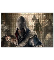 Cakapuzzle Assassins Creed Sauikastçi ve Flu Arkaplan  Puzzle Yapboz MDF (Ahşap) (120 Parça)