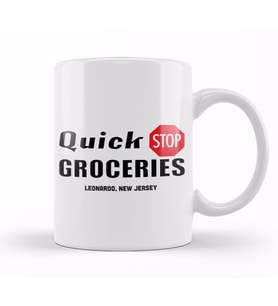 Quick Stop Groceries Leonardo NJ Clerks Kupa Bardak Porselen