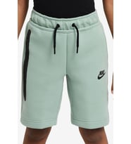 Nike Sportswear Tech Fleece Unisex Kid's Short Çocuk Fermuar Cepli Şort Yeşil