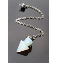 Opal Doğal Taş 15x23mm Pandül Sarkaç