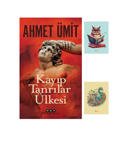 Kayıp Tanrılar Ülkesi Romanı 9789750850417 - Ahmet Ümit - Yky - not defter seti (Renksiz)