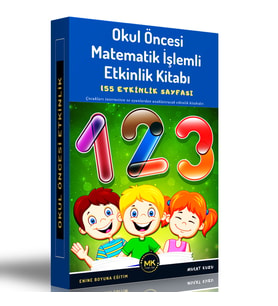 Okul Öncesi Matematik İşlemli Etkinlik Kitabı (Spiralli)