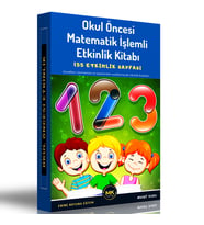 Okul Öncesi Matematik İşlemli Etkinlik Kitabı (Spiralli)