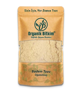 Organik Bitkim Badem Tozu 250gr