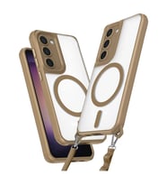 Samsung Galaxy S23 Plus Kılıf Enka Magsafe Silikon Kılıf - Desert