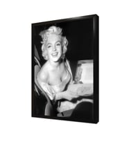 Marilyn Monroe Çerçeveli Mdf Tablo