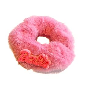 Schulzz Barbie Peluş Tüylü Çember Lastik Toka