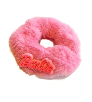 Schulzz Barbie Peluş Tüylü Çember Lastik Toka