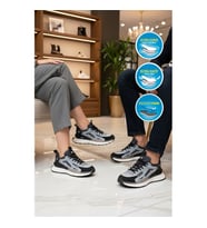 Pierre Cardin PCI-10106 Z Beyaz-Kahve Unisex Spor Ayakkabı