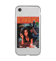 Iphone XR Uyumlu Lana Del Rey Ultraviolence Desenli Şeffaf Telefon Kılıfı