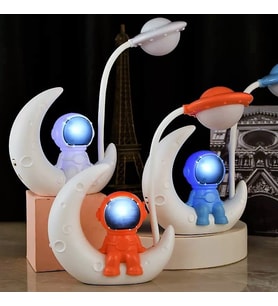 Astronot  Ay Gece Lambası (Kırmızı)