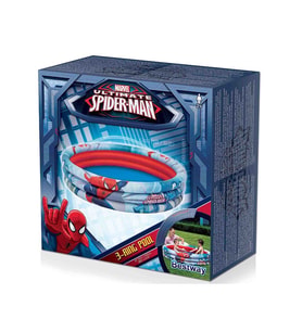 Bestway Spiderman Çocuk Havuzu 3 Bölmeli 122x30 cm 98018