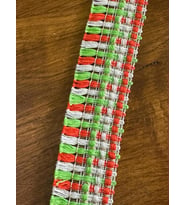 EN 4 CM RENKLİ PÜSKÜLLÜ SİMLİ ŞERİT DİKİŞ GİYİM AKSESUARI 1 METRE