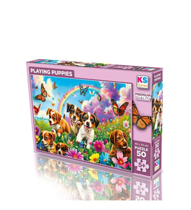 31754 PLAYING PUPPIES 50 PARÇA PUZZLE