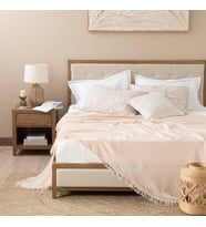 Çift Kişilik Pike 200x220 cm Pudra