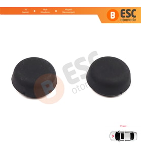 VW Audi Skoda Seat için 2 Adet Ön Cam Silecek Kolu Vida Kapağı 5N0955205