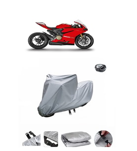 Ducati Panigale 1199 R  Su Geçirmez Motosiklet Brandası ARKA ÇANTA UYUMLU